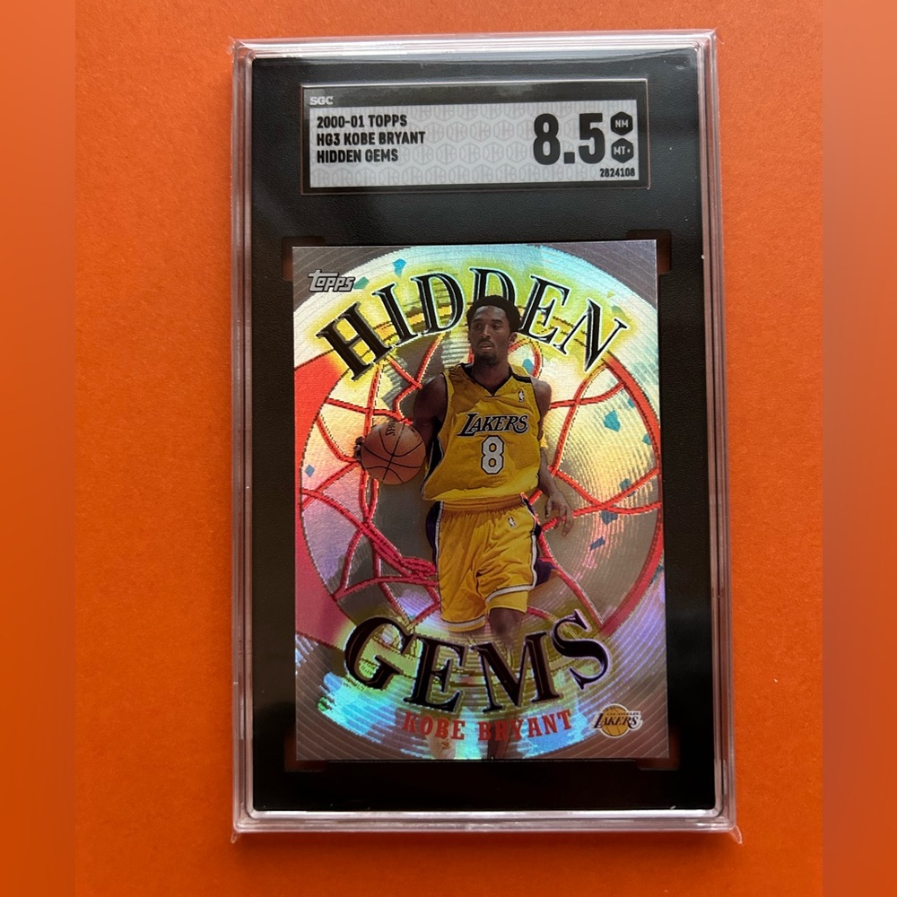 2000 Topps Hidden Gems Kobe Bryant SGC 8.5 #HG3